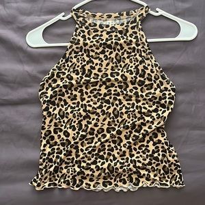 Mudd Cheetah Tank Top